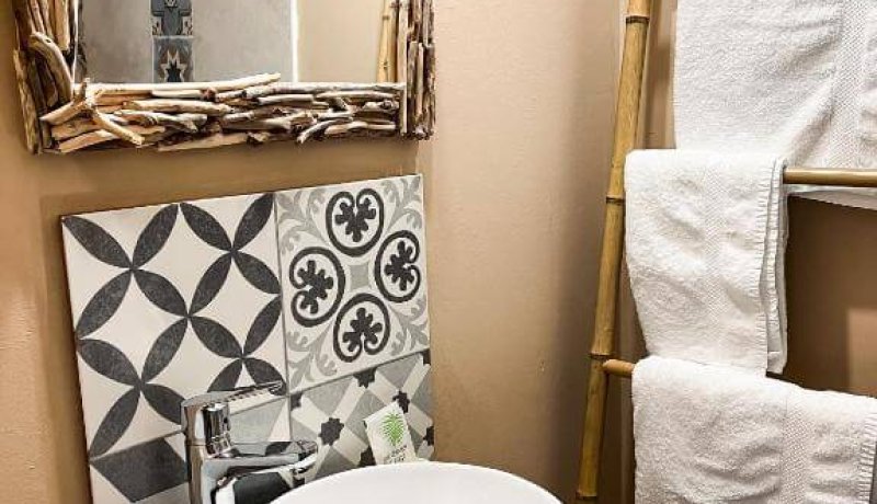 Photo de la salle de bain de la chambre premium balnéo balcon